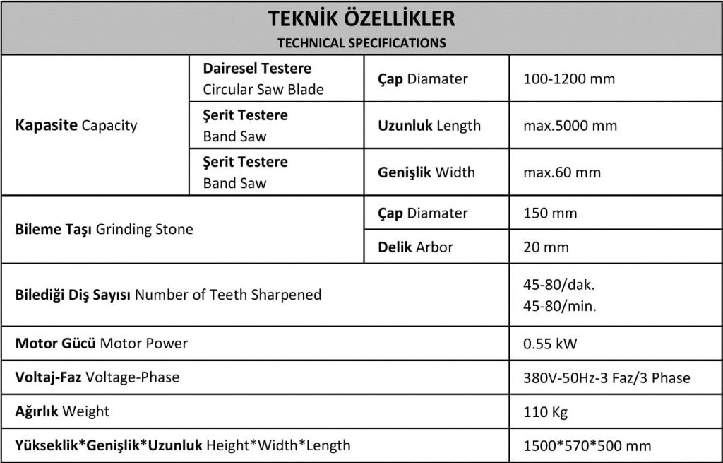 DB1200 Teknik Özellikler